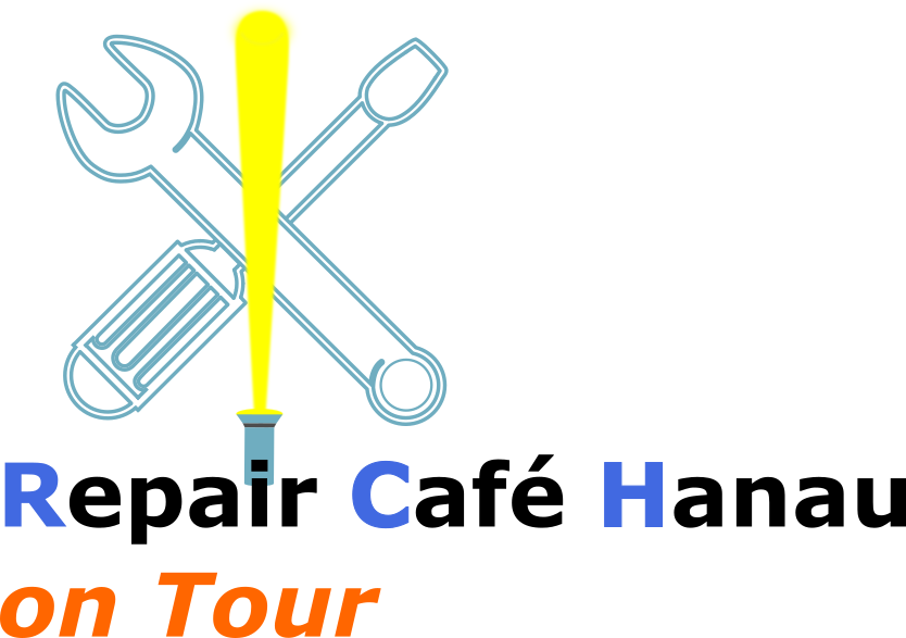 Logo: Repair Café Hanau on Tour